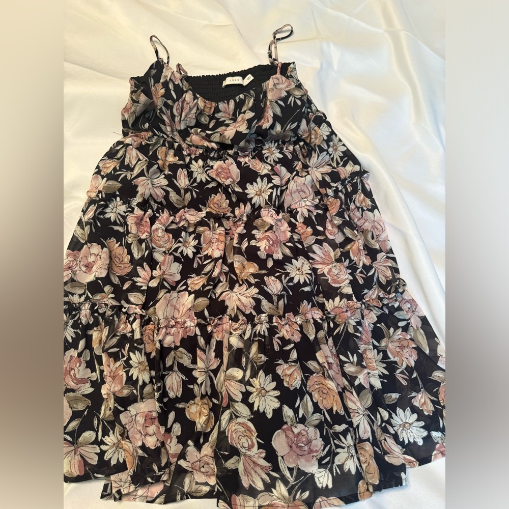 Cute dress! Above the knee length